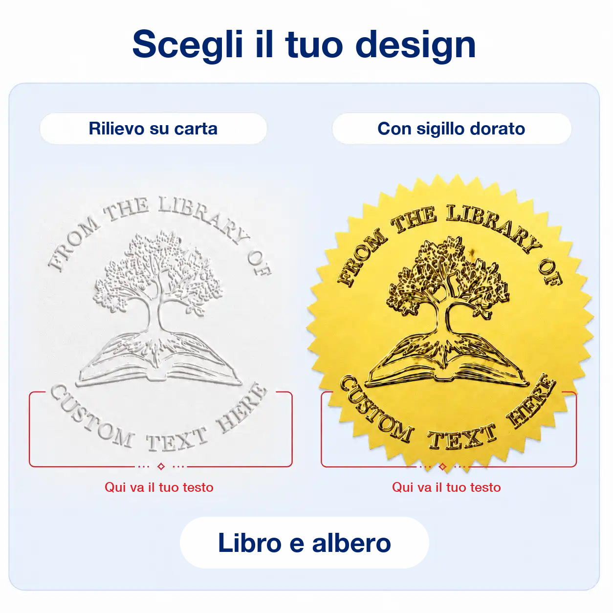 Design Libro e albero