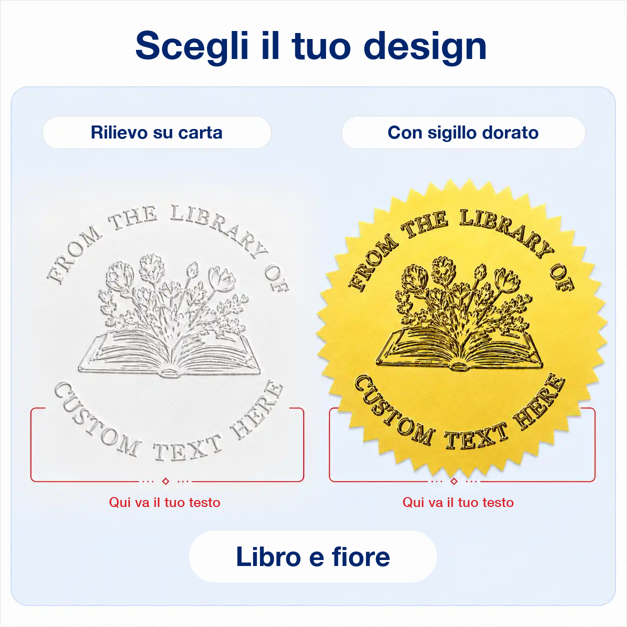 Design Libro e fiore
