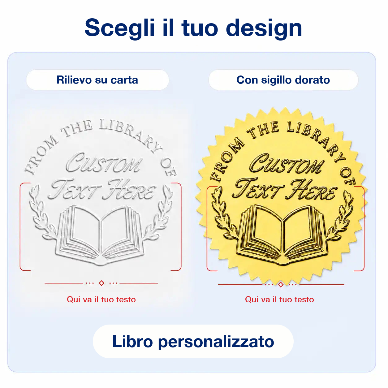 Design Libro personalizzato